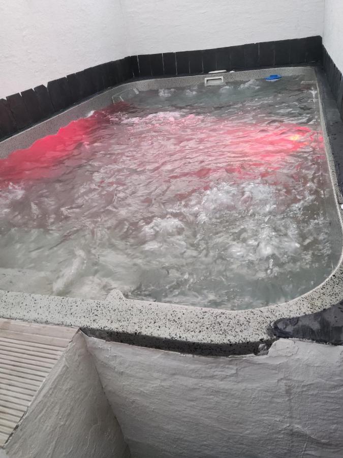 צ'יקלנה דה לה פרונטרה Villa Bali Con Jacuzzi Climatizado Y Piscina Climatizada Con Jacuzzi מראה חיצוני תמונה